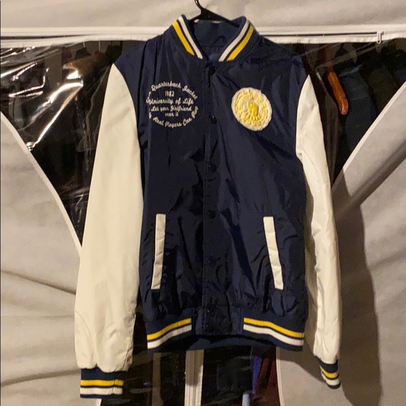 zara varsity jacket